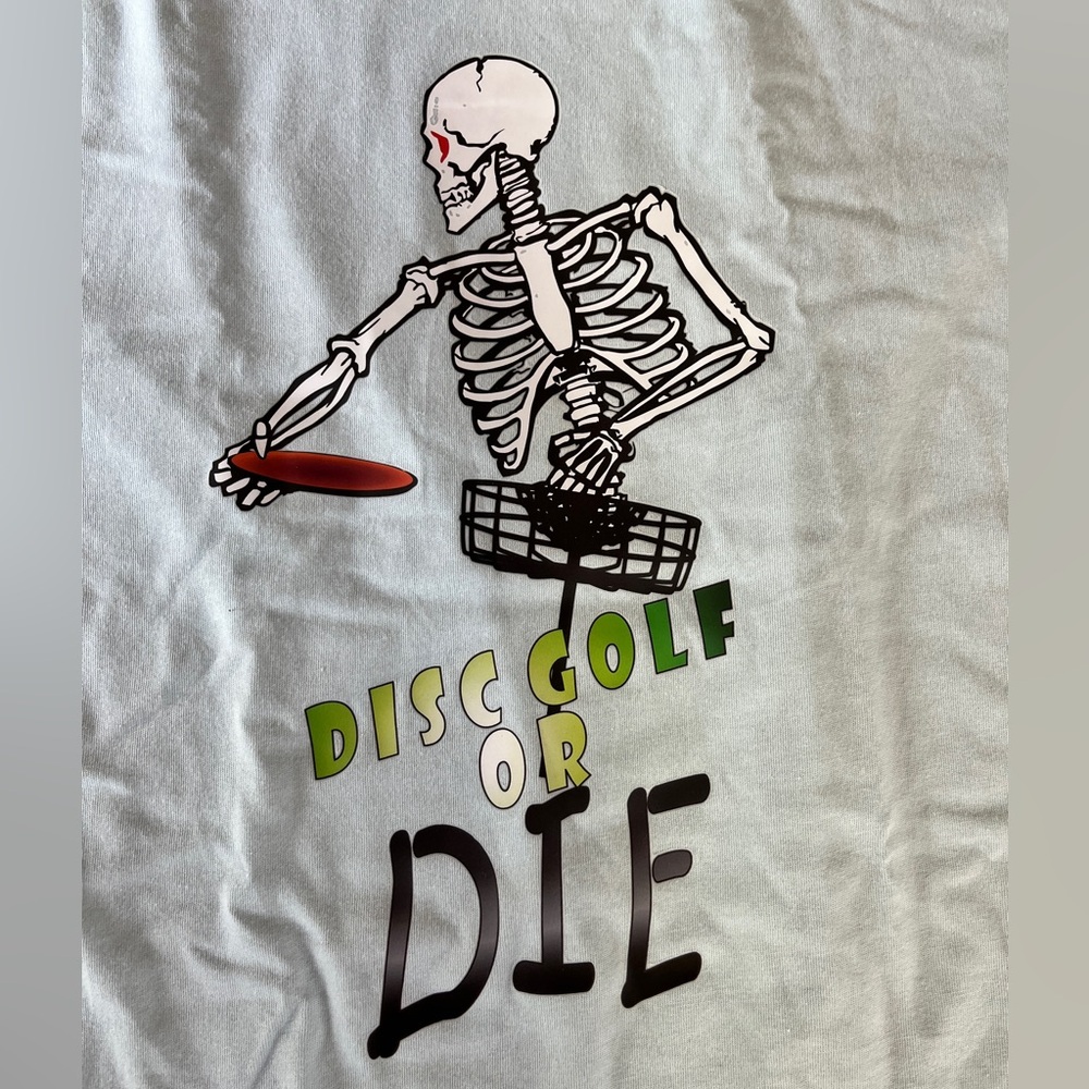 NEW Bella & Canvas Disc Golf or Die T-Shirt